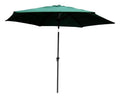 8 Foot Aluminum Patio Umbrella with Tilt and Crank F65051