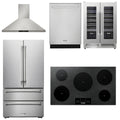 36 Induction Cooktop, Range Hood, Refrigerator, Dishwasher, Wine Cooler A2232