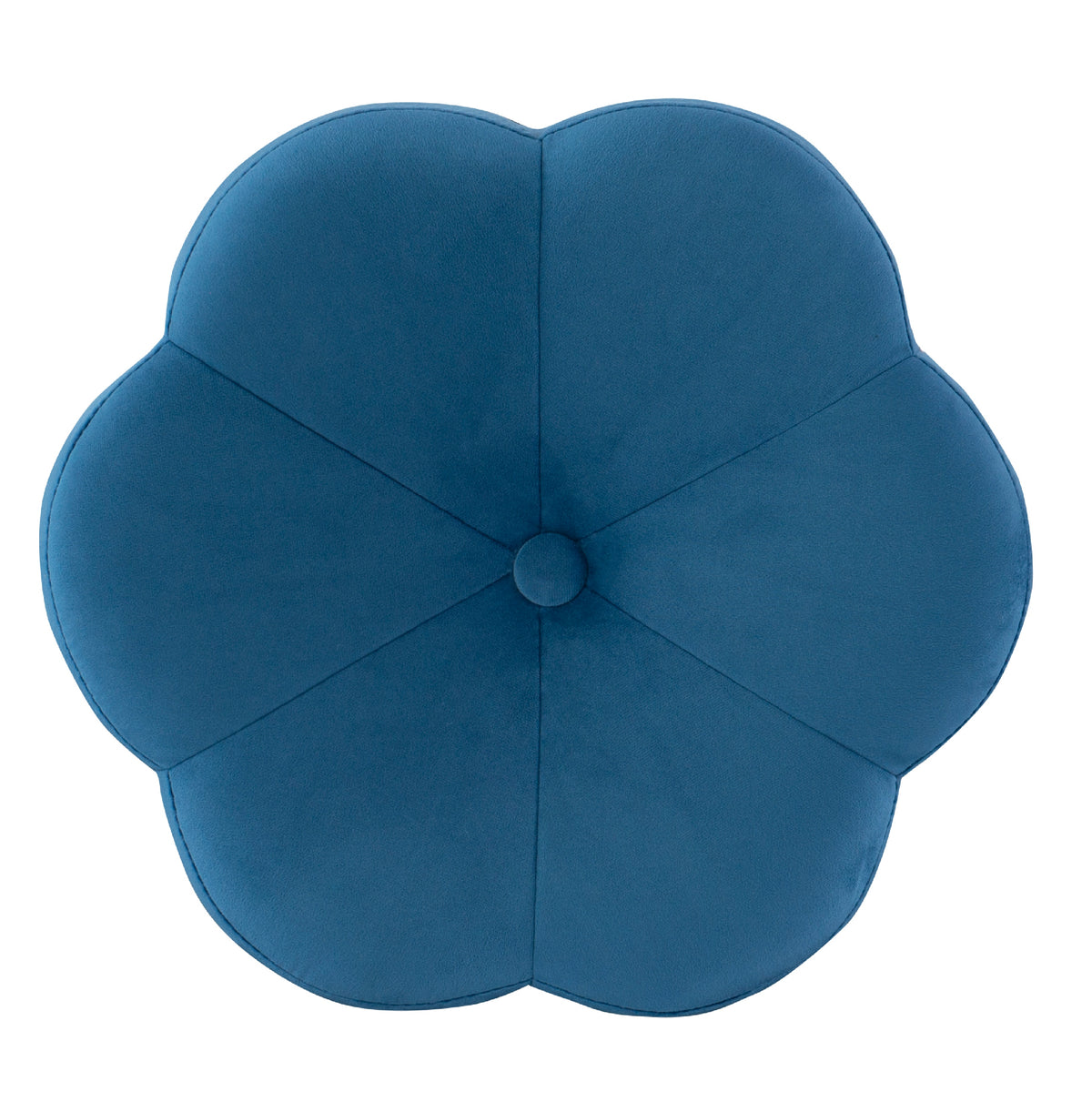 Navy Velvet Vanity Stool or Ottoman C75201