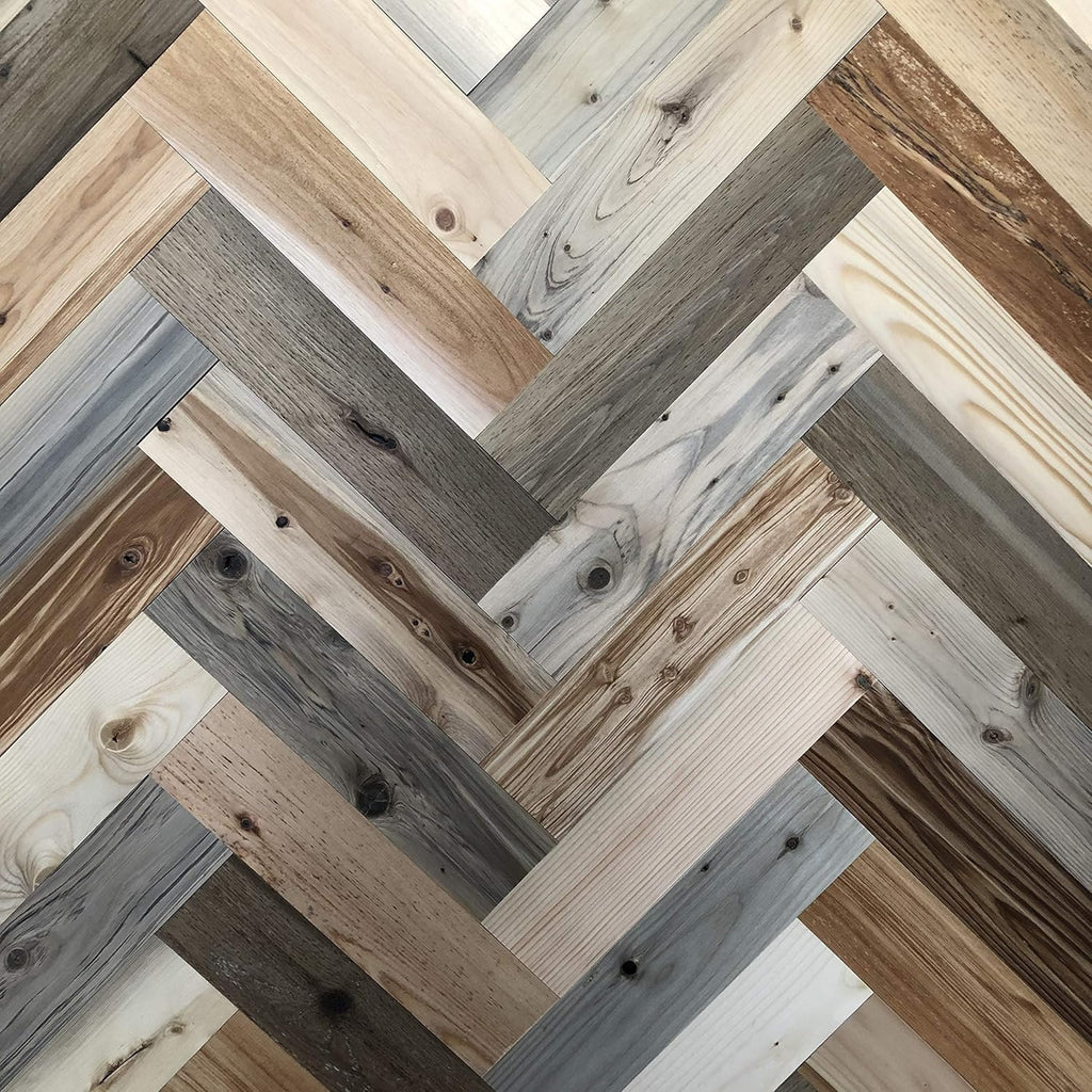 Reclaimed Wooden Wall Planks L582