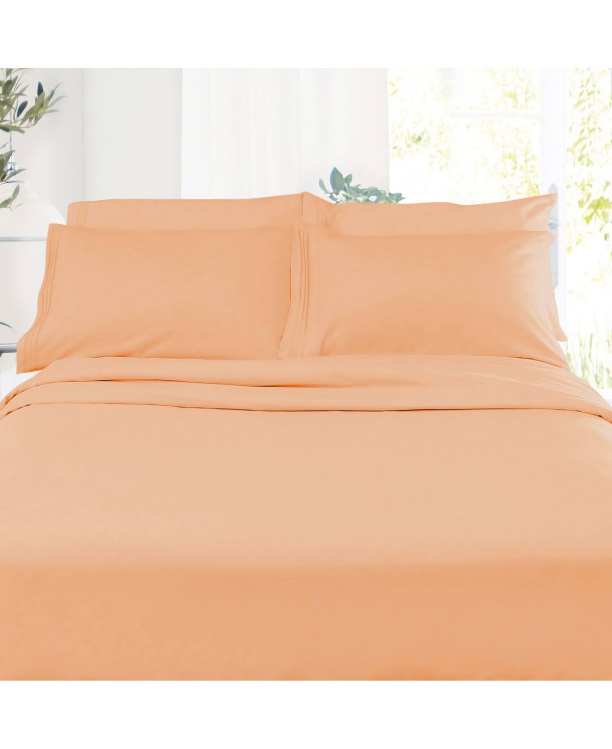 Light Yellow 4 pc. Deep Pocket Sheet Set G888