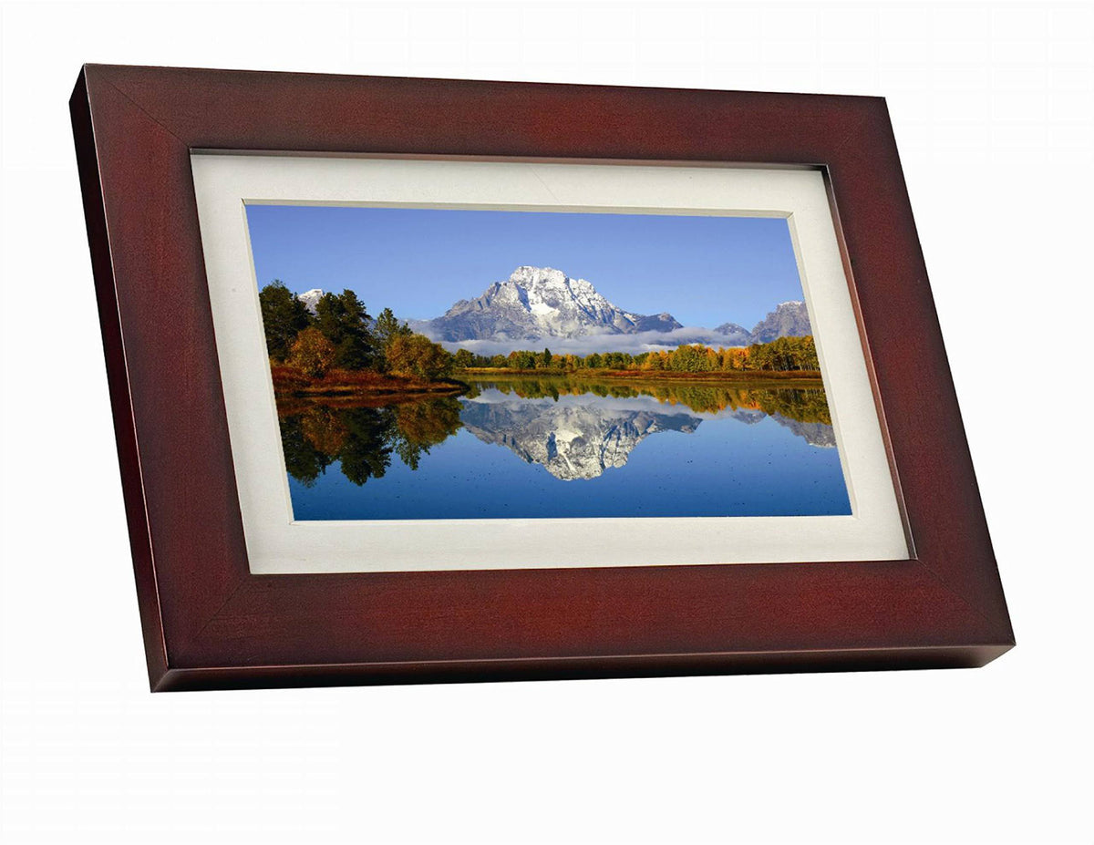 10" Digital Picture Frames Brown/Black with White Mat J44637
