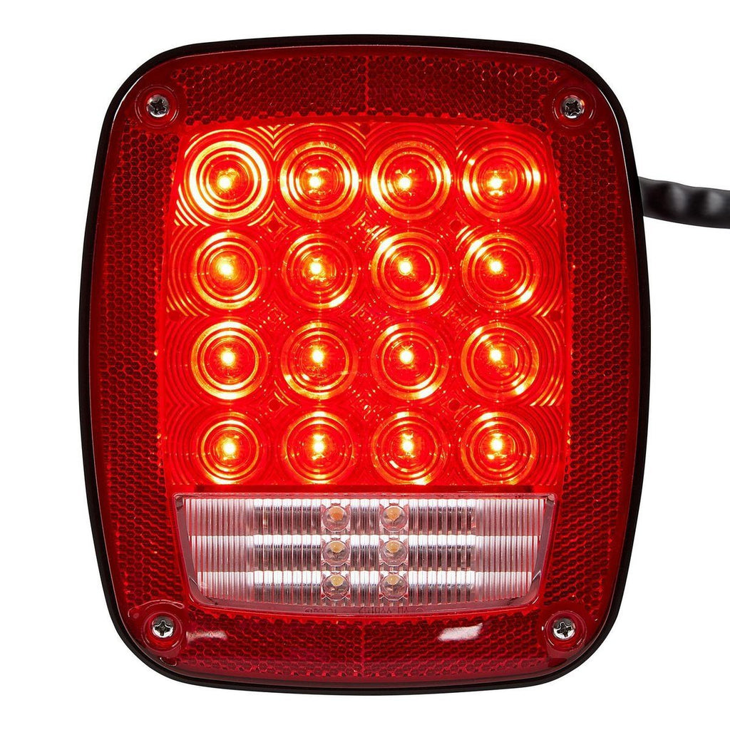 LED Rectangular 6 Function Tail Signal Light H205