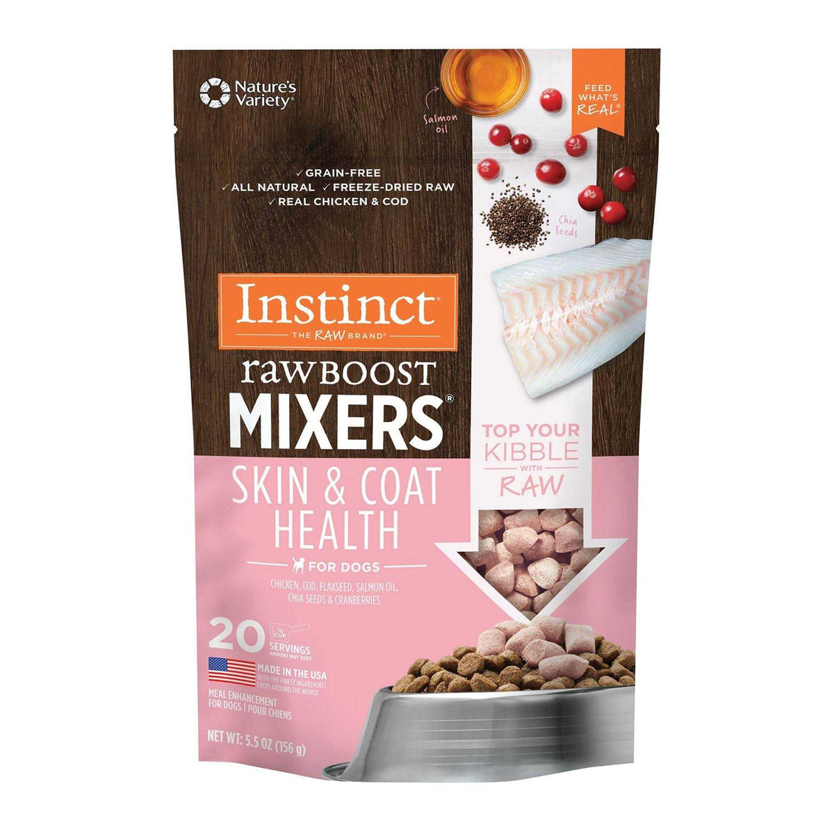 Freeze-Dried Raw Dog Food Topper I67063
