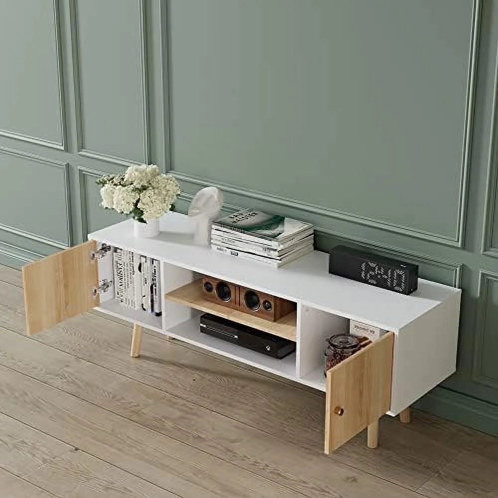 Black Small TV Stand for 50 inch TV X8196