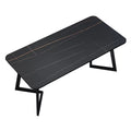 Black Marble Dining Table D143