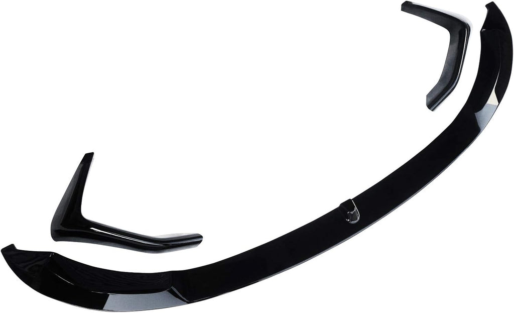 ABS Gloss Black Front Bumper Spoiler Splitter E916