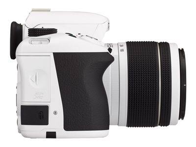 White 16.3 MP Digital SLR Camera with 18-55mm and 50-200mm Lenses G70542