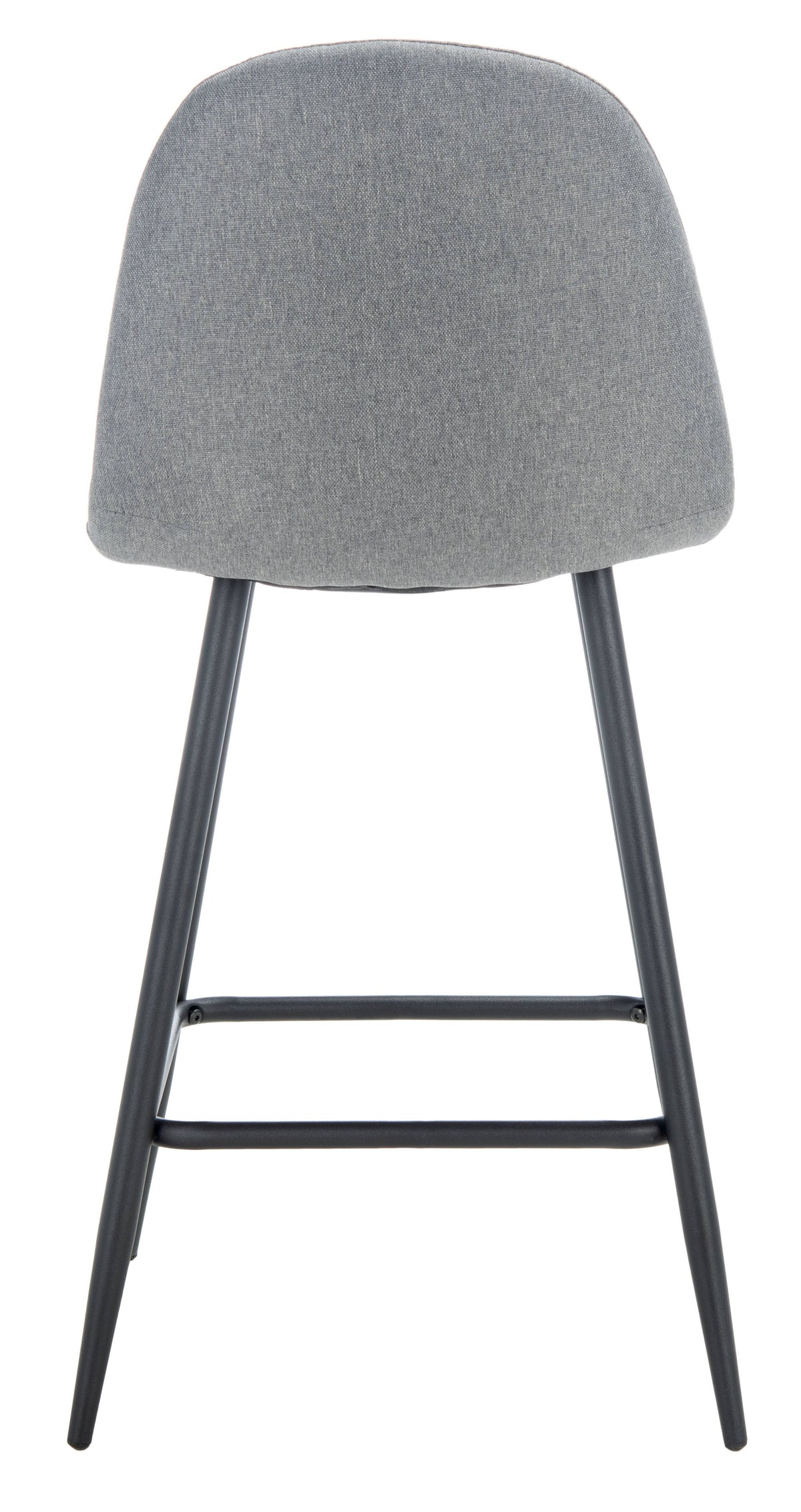 Dark Grey & Natural Counter Stool H989