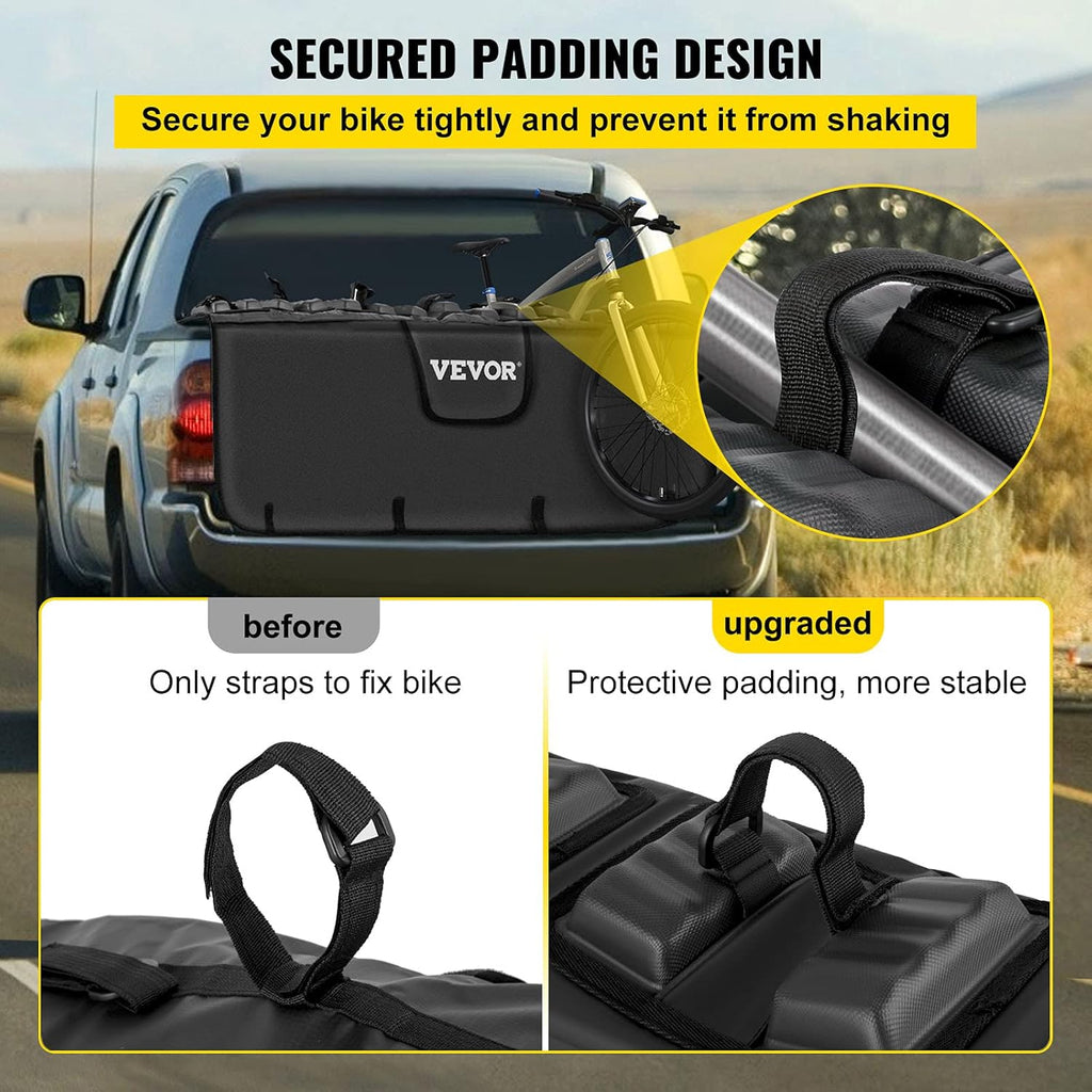 Tailgate Pad for Pickup Truck, 63 Bike Pickup Pad W457