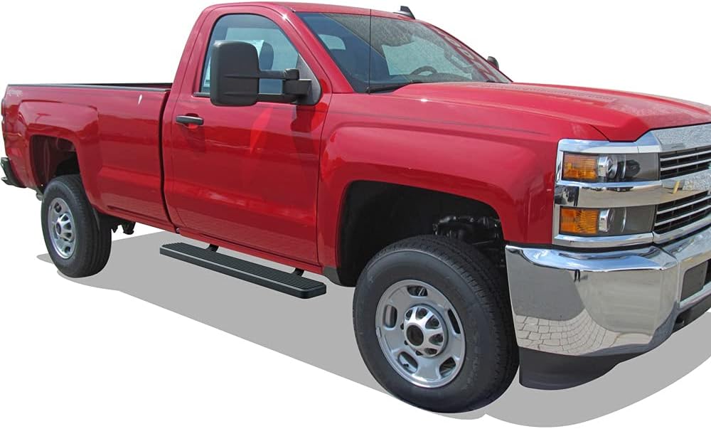 6in Black Running Boards K992