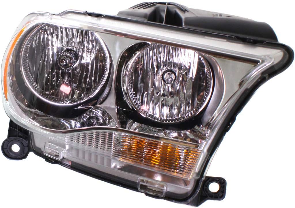 Chrome Passenger Side Headlight for Dodge Durango Truck L844655