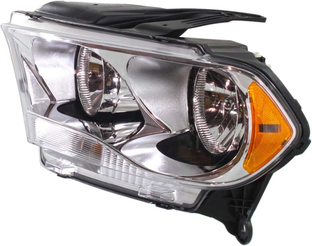 Chrome Passenger Side Headlight for Dodge Durango Truck L844655