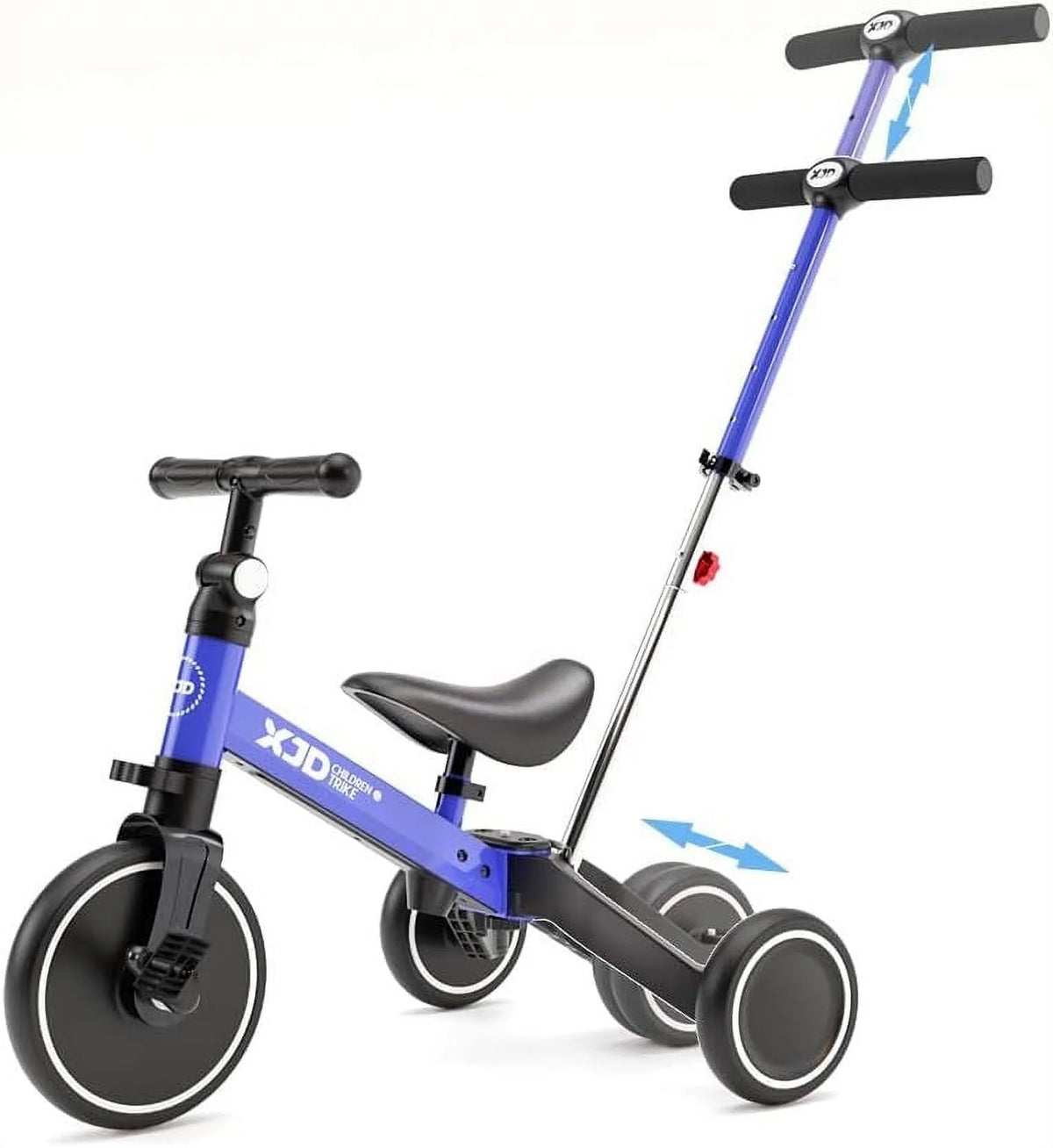 7 in 1 Toddler Tricycle with Push Handle D786