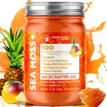 Organic Raw Wildcrafted Sea Moss Gel Pineapple Mango Flavor 10 oz M365352