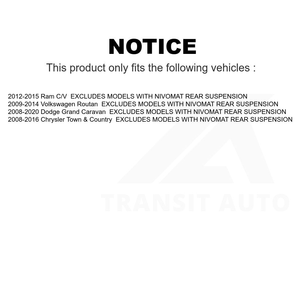 Front Complete Shocks Strut & Coil Spring Mount Assemblies Pair J567
