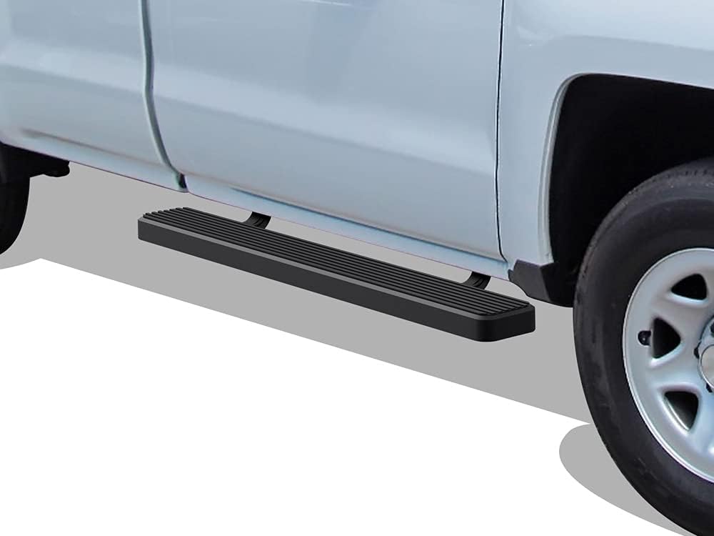 6in Black Running Boards K992