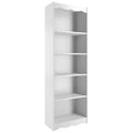 Frost White Tall Bookcase W946